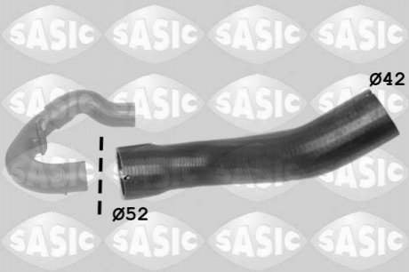 Патрубок інтеркулера SASIC 3356080 (фото 1)