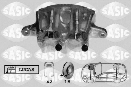 Супорт гальмівний SCA0063