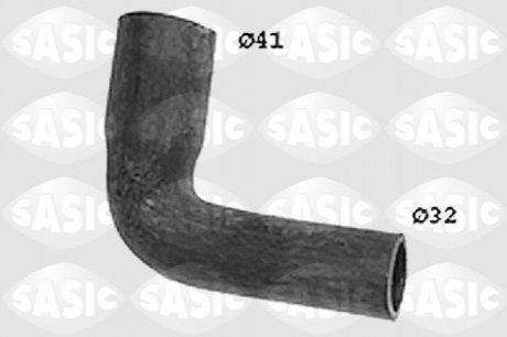 Патрубок радиатора охлаждения SASIC SWH4211 (фото 1)