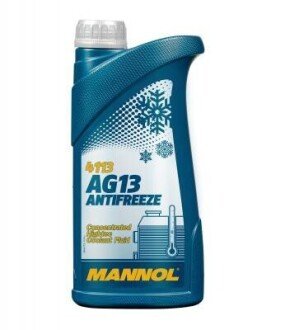 Конц. Антифриза AG13 Mannol Hightec зеленый 1л (20) MN4113-1