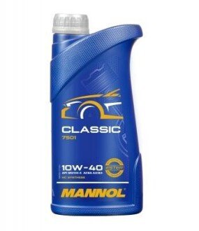 Mannol Classic 10w40 1л SN/CH-4 (20) MN7501-1