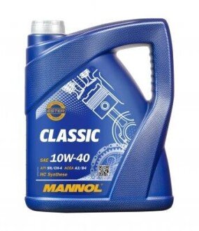 Mannol Classic 10w40 5л SN/CH-4 (4) MN7501-5