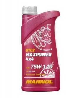 MAXPOWER 4x4 1л 75W-140 MN8102-1