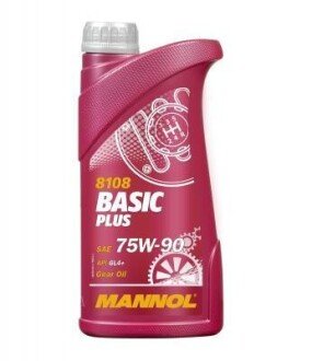 Mannol Basic Plus 75w90 GL-4+ 1л (20) MN8108-1