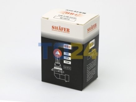 Лампа галогенова HB4 12V 55W P22D  (картона упаковка 1шт) SL1015