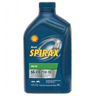 SHELL 1л Spirax S5 ATE 75W-90 Масло трансмиссионное синт. GL-4/GL-5/TM-1 550027983