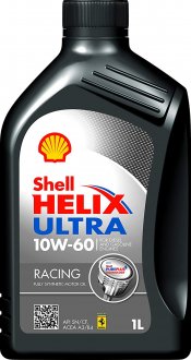 Масло моторное Shell Helix Ultra Racing 10W-60 (1 л) 550040588