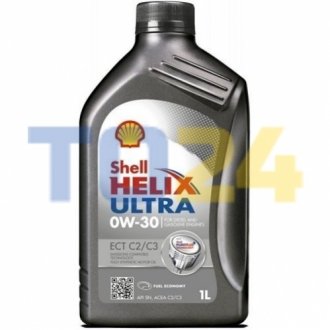 Масло моторное shell helix ultra ect c2/c3 0w-30 (синтетическое 550042390