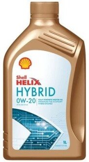 Олива двигуна 1L Shell Helix Hybrid 0W-20 550056722