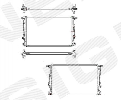 Радіатор Signeda RA13401 (фото 1)