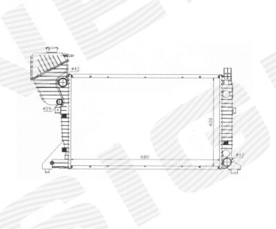 Радіатор RA62519A