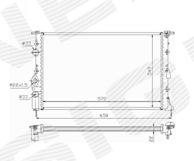 Радіатор RA63939A