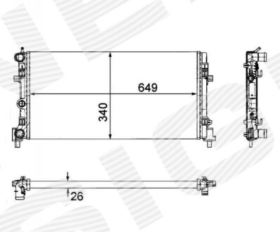 Радіатор RA640012Q