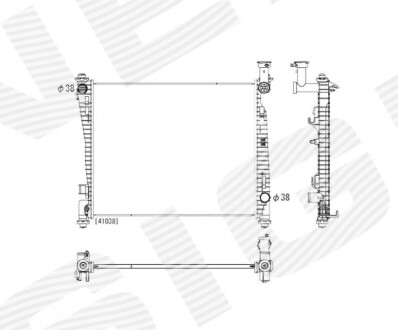 Радіатор RACR37022Q