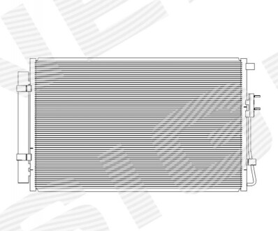 Радіатор кондиціонера HYUNDAI SANTAFE, 13 - 18 RC940392