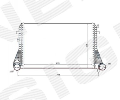 ІНТЕРКУЛЕР | VW PASSAT (B7, EURO TYPE), 11 - 14 RI96542