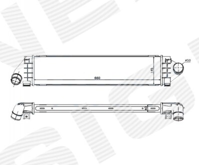 ІНТЕРКУЛЕР | VOLVO S60/V60 (Y20), 04.10 - 05.13 Signeda RI96560 (фото 1)