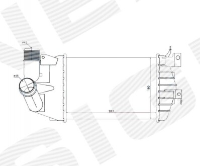 ІНТЕРКУЛЕР | OPEL ASTRA H (A04), 10.03 - 04.07 RI96587