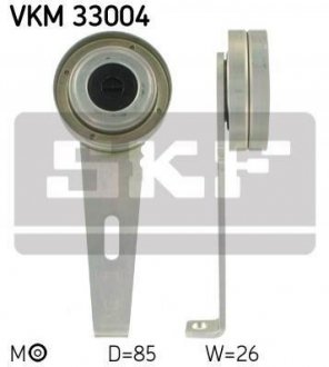 Ролик генератора натяжной 1.9D ci Fiat Scudo 95-07 SKF VKM33004 (фото 1)