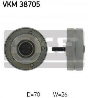 Ролик модуля натягувача ременя VKM 38705