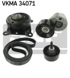 Комплект приводного ременя VKMA 34071