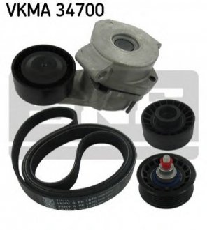 Комплект приводного ременя VKMA 34700