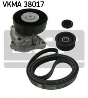 Комплект приводного ремня SKF VKMA 38017 (фото 1)