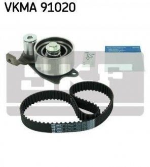 Комплект ГРМ (ремень + ролик) SKF VKMA 91020 (фото 1)