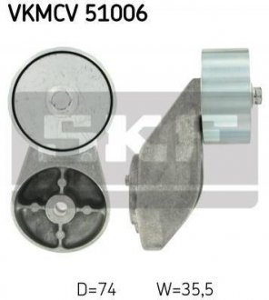 Роликовий модуль натягувача паса SKF VKMCV51006