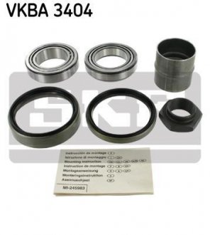 Комплект подшипника ступицы VKBA 3404