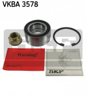 Підшипник колеса, набір SKF VKBA3578 (фото 1)