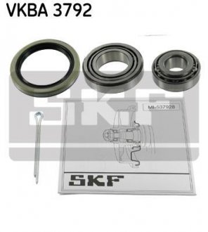 Подшипник ступицы задний SKF VKBA 3792 (фото 1)