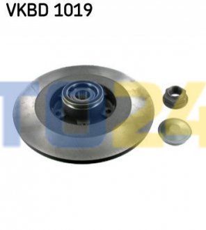 Тормозной диск с подшипником (задний) SKF VKBD 1019 (фото 1)