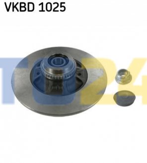 Гальмівний диск з підшипником SKF VKBD 1025 (фото 1)