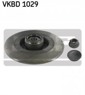 Тормозной диск с подшипником (задний) SKF VKBD 1029 (фото 1)