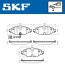 Колодки гальмівні (передні) VW Caddy IV/Golf VII/Passat B8/Skoda Octavia/Seat Leon 12- (з датчиком) SKF VKBP80018E (фото 2)