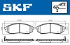 Колодки гальмівні (передні) Renault Koleos 08-/Infiniti FX 3.5 02- (Sumitomo) SKF VKBP80166A (фото 2)