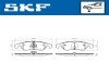 Колодки гальмівні (передні) Audi A6/A7/Q5 08-(з датчиком) SKF VKBP80443E (фото 6)