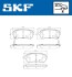 Колодки гальмівні (задні) Hyundai Accent/I20/I30/Ix35/Sonata/Kia Ceed/Rio/Sportage 1.2-3.3 05- SKF VKBP90054A (фото 2)