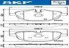 Колодки гальмівні (задні) BMW 5 (F07/F10-11) 09-17/(G30-31/F90)/6 (G32)/7 (G11-12) 16- SKF VKBP90075 (фото 6)