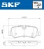 Колодки гальмівні (задні) Land Rover Discovery III/IV 04-18/Range Rover Sport 02-13 SKF VKBP90257 (фото 2)