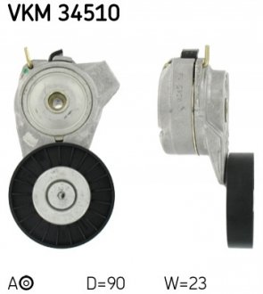 Ролик ремня приводного натяжной (VKM34510) SKF VKM 34510