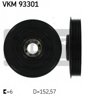Шків коленвалу VKM 93301