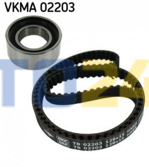 Комплект ГРМ (ремень + ролик) SKF VKMA 02203 (фото 1)