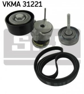 Комплект приводного ременя SKF VKMA31221 (фото 1)