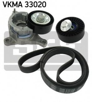 Комплект приводного ременя VKMA 33020