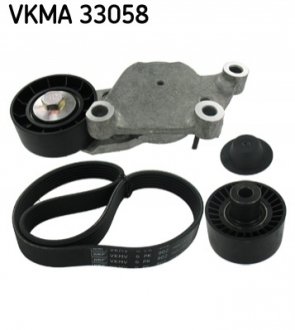 Комплект приводного ременя VKMA 33058