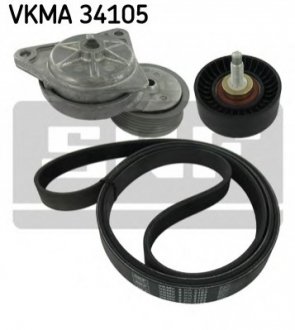 Комплект приводного ремня VKMA34105