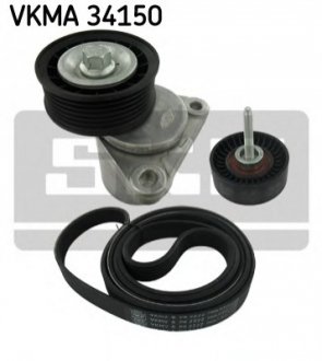 Комплект приводного ременя VKMA34150