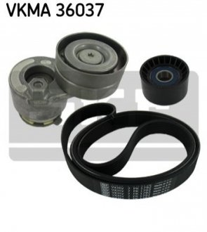 Комплект приводного ремня SKF VKMA 36037 (фото 1)